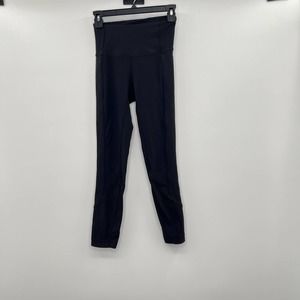Lululemon black Ribbed HR 7/8 Pants 4